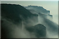 SY6771 : Blacknor Fort in fog by Bob Ford