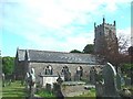 SW7832 : St Budock Parish Church, Budock Water, Near Falmouth, Cornwall by Pete Chapman