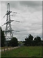 Pylons and sub station