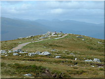 NN1775 : Viewpoint on footpath near Aonach Mor gondola by Elizabeth Veitch