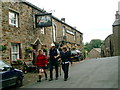 The Hark to Bounty Inn at Slaidburn in the Forest of Bowland