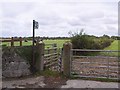 Sign marking Public Footpath