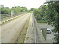 Minor road bridge across the M4