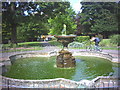 Fountain in Manor Park, Sutton.