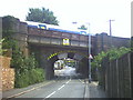 Low railway bridges over Selsdon Road, Croydon.