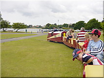 SZ0291 : Poole Park Railway by Colin Foot