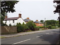 Houses on A4129 in Longwick