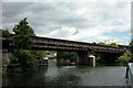 Pipelines crossing the River Avon.