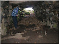 Souterrain in the grounds of Glenkindie House