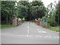 SK6546 : Entrance to Lowdham Grange by Tom Courtney