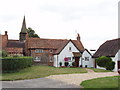 Houses and church in Sydenham