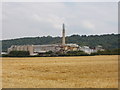 Chinnor Cement Works, from cornfield