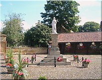 SE3966 : Boroughbridge War Memorial by Alison Stamp