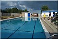SX8650 : Dartmouth swimming pool by Richard Knights