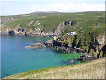 SW4338 : Coastline between Gurnard's Head and Boswednack Cliff by Jim Champion