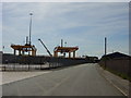 SJ3984 : Freightliner Terminal, Garston Docks by Sue Adair