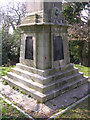 Base of the Walhampton Monument, east of Lymington