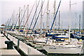 Yacht moorings, Wyre Dock.