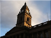 SE2627 : Morley Town Hall clock tower. by Steve Partridge