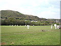 SN7204 : Cricket on Pontardawe Recreation Ground by John B