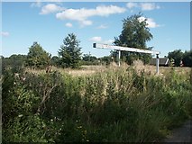 TG1403 : Disused filling station, Hethersett by Katy Walters
