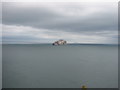 NT6087 : Bass Rock from Tantallon Castle by Bob Moncrieff