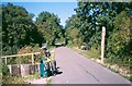 Saltford - junction of cycle routes