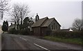 Road and Church at Princes Gate, Lampeter Velfrey