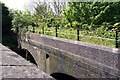 Disused railway crosses railway