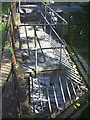 Weir on River Wandle, near Mill Close, Hackbridge.