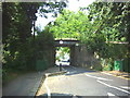 Demesne Road railway bridge.