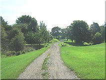 SD6106 : Hindley Golf Club Service Road by David Hignett