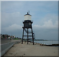 TM2530 : Disused lighthouse, Dovercourt, Essex by Peter Jordan