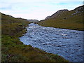 NG9789 : Gruinard River by Roger McLachlan