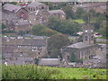 Hayfield village centre from the northeast