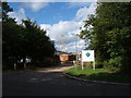 Entrance to Electricity Sub Station off Fairoak Lane