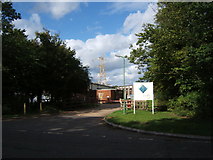 TQ1661 : Entrance to Electricity Sub Station off Fairoak Lane by Roger Miller