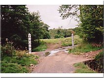 NY8680 : Irish bridge near Heugh by Andrew Smith