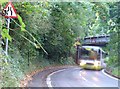 Railway bridge in suburban Horsham, West Sussex