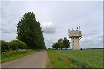 TL7966 : Risby Water Tower by Nat Bocking
