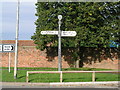 Old Village Signpost at Eastoft