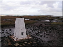 SK0885 : Trigpoint, Brown Knoll by Dave Dunford