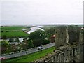 River Coquet and Warkworth Harbour from the Castle