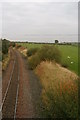 Railway line between Ayr and Auchinleck