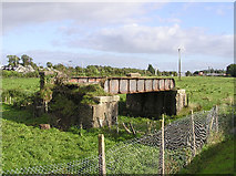 H4374 : Derelict Railway bridge by Kenneth  Allen