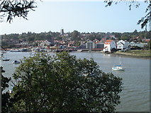 TM2748 : Woodbridge from the other side of the River Deben by Dennis Jackson