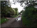 Approach to Pentre Farm