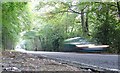 B2110 Road between Handcross and Lower Beeding, West Sussex, Adjacent to The Warren