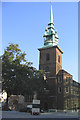 The church of All-Hallows-by-the Tower, London