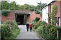 Railway bridge at Bridge Terrace, Shawford